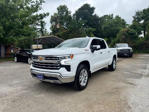 Summit White 2022 Chevrolet Silverado 1500 LTZ