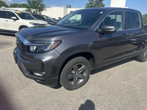 Modern Steel Metallic 2023 Honda Ridgeline RTL