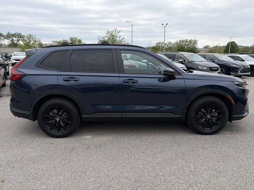 Canyon River Blue Metallic 2025 Honda CR-V Hybrid Sport AWD