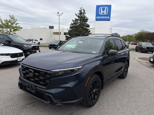 Canyon River Blue Metallic 2025 Honda CR-V Hybrid Sport AWD