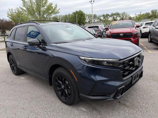 Canyon River Blue Metallic 2025 Honda CR-V Hybrid Sport AWD