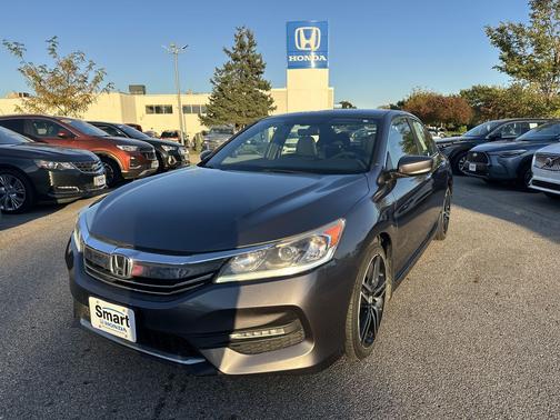 Modern Steel Metallic 2017 Honda Accord Sport