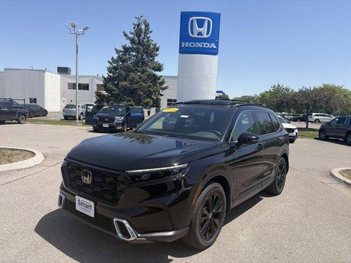 Crystal Black Pearl 2024 Honda CR-V Hybrid Sport Touring AWD