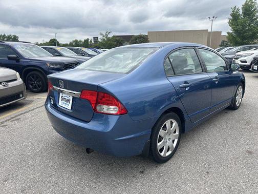 Atomic Blue Metallic 2010 Honda Civic LX