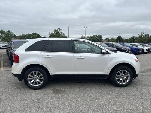 White Platinum Clearcoat Metallic 2011 Ford Edge Limited