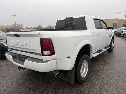 Bright White Clearcoat 2018 RAM 3500 Limited Mega Cab 4x4 6'4' Box