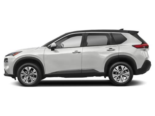 Pearl White Tricoat/Super Black 2023 Nissan Rogue SV
