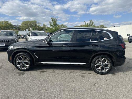 Black Sapphire Metallic 2022 BMW X3 xDrive30i