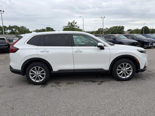 Platinum White Pearl 2025 Honda CR-V EX-L AWD
