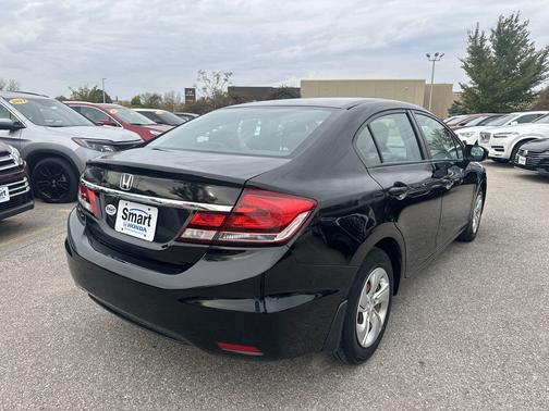 Crystal Black Pearl 2015 Honda Civic LX