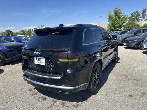 Diamond Black Crystal Pearlcoat 2018 Jeep Grand Cherokee Summit