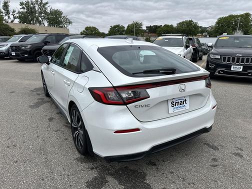 Platinum White Pearl 2023 Honda Civic EX-L