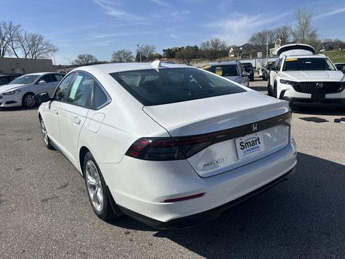Platinum White Pearl 2023 Honda Accord LX 1.5T
