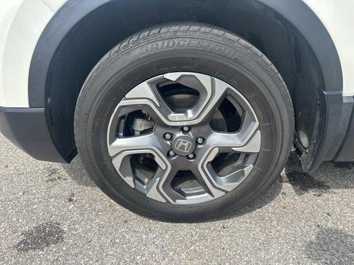 White Diamond Pearl 2018 Honda CR-V EX-L