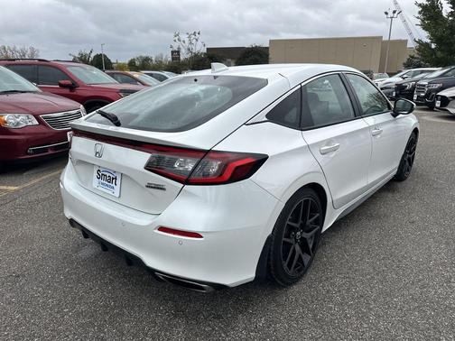 Platinum White 2022 Honda Civic Sport Touring