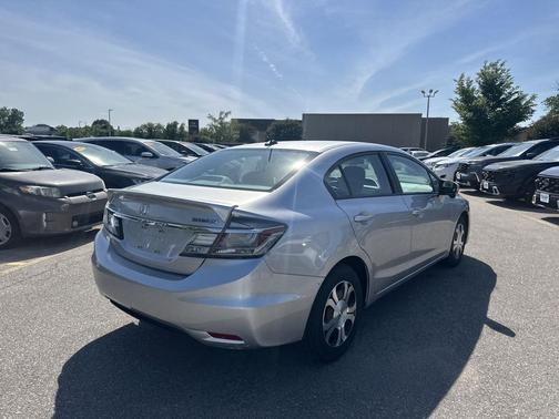 Alabaster Silver Metallic 2015 Honda Civic Hybrid Base
