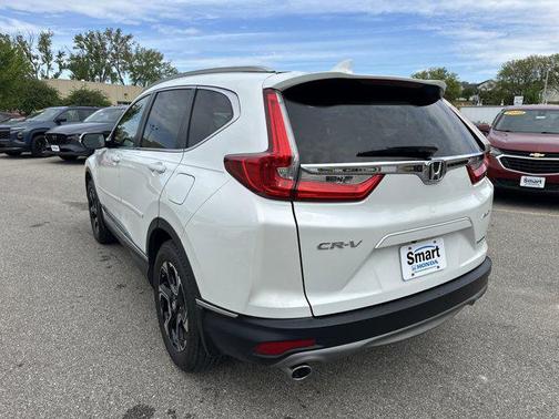 Platinum White Pearl 2019 Honda CR-V Touring