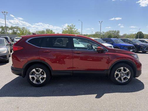 Molten Lava Pearl 2017 Honda CR-V EX-L