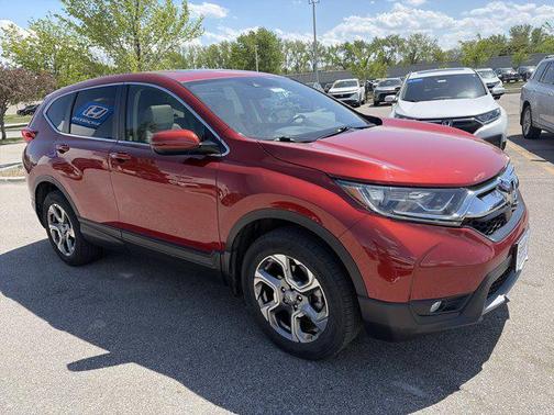 Molten Lava Pearl 2017 Honda CR-V EX-L
