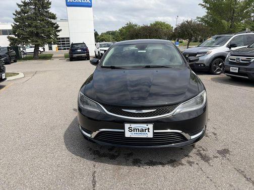 Black Clearcoat 2015 Chrysler 200 Limited