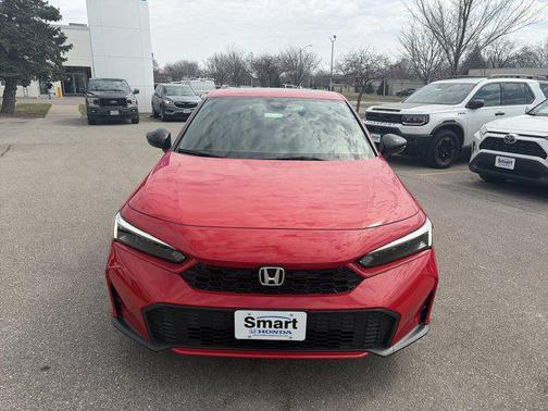 Rallye Red 2025 Honda Civic Hybrid Sport Touring