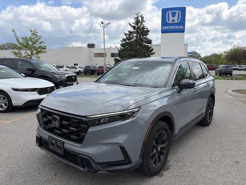 Urban Gray Pearl 2024 Honda CR-V Hybrid Sport AWD