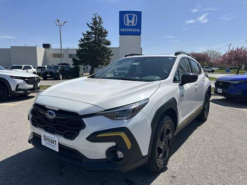 Crystal White Pearl 2025 Subaru Crosstrek Sport