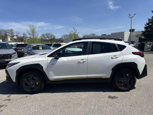 Crystal White Pearl 2025 Subaru Crosstrek Sport