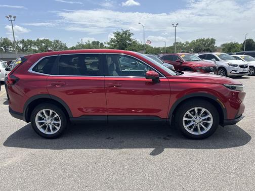 Radiant Red Metallic 2023 Honda CR-V EX-L AWD