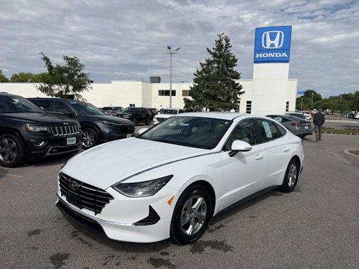Serenity White 2023 Hyundai SONATA SE
