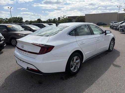Serenity White 2023 Hyundai SONATA SE