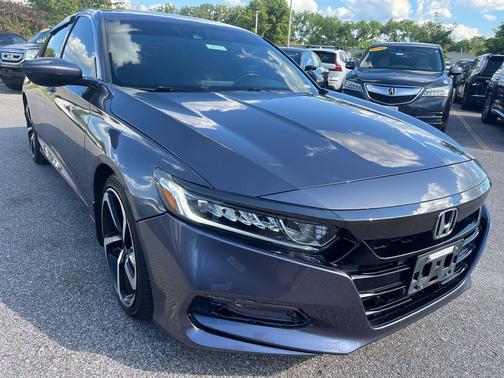 Modern Steel Metallic 2018 Honda Accord Sport