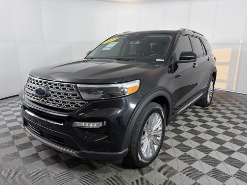 Agate Black Metallic 2021 Ford Explorer Limited