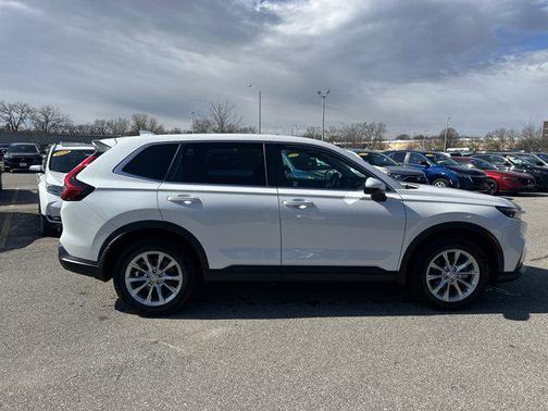 Platinum White Pearl 2024 Honda CR-V EX AWD
