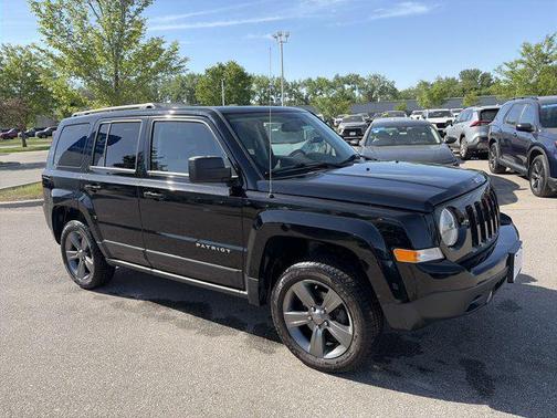 Black Clearcoat 2015 Jeep Patriot High Altitude Edition