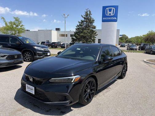 Crystal Black Pearl 2022 Honda Civic Sport