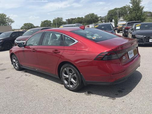 Radiant Red Metallic 2024 Honda Accord EX