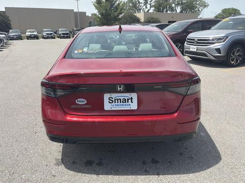 Radiant Red Metallic 2024 Honda Accord EX