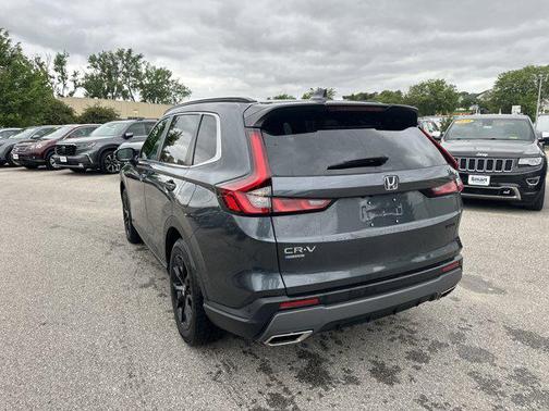 Blue 2025 Honda CR-V Hybrid Sport AWD