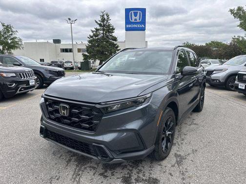 Blue 2025 Honda CR-V Hybrid Sport AWD