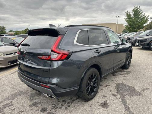 Blue 2025 Honda CR-V Hybrid Sport AWD