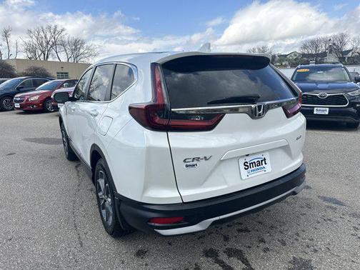 Platinum White Pearl 2021 Honda CR-V AWD EX-L