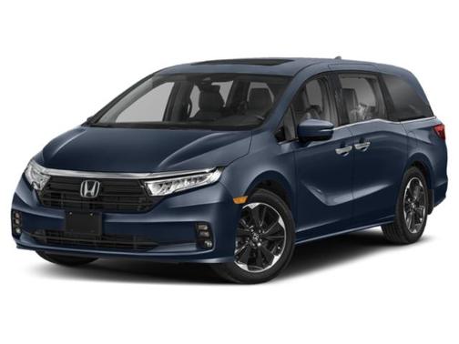 Obsidian Blue Pearl 2024 Honda Odyssey Elite