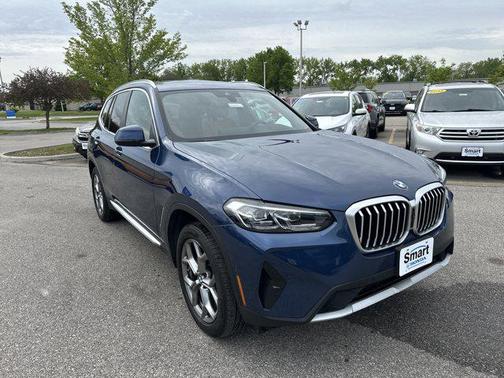 Phytonic Blue Metallic 2024 BMW X3 xDrive30i