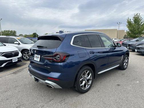 Phytonic Blue Metallic 2024 BMW X3 xDrive30i