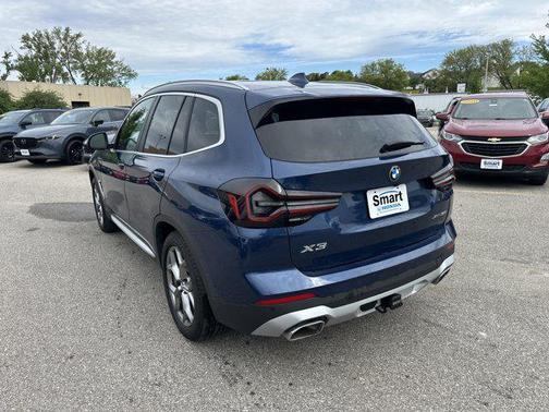 Phytonic Blue Metallic 2024 BMW X3 xDrive30i