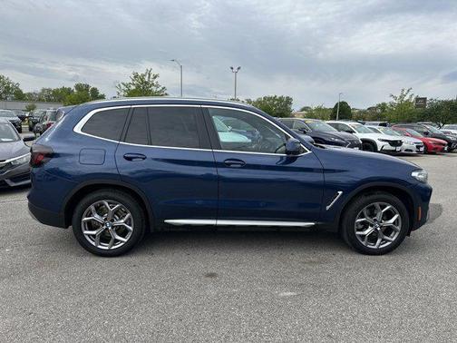 Phytonic Blue Metallic 2024 BMW X3 xDrive30i