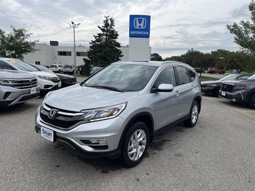 Alabaster Silver Metallic 2015 Honda CR-V EX-L