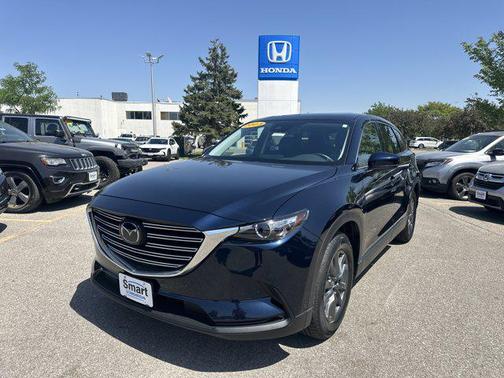 Deep Crystal Blue Mica 2023 Mazda CX-9 Touring