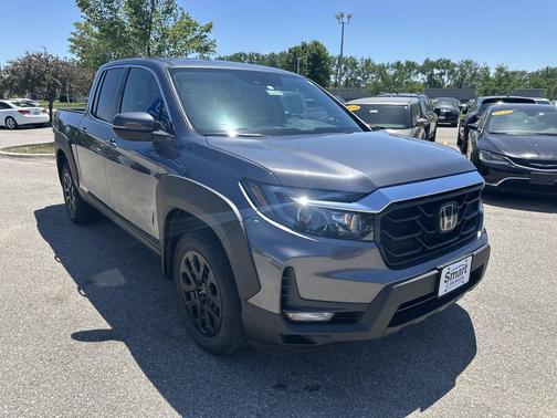 Modern Steel Metallic 2023 Honda Ridgeline RTL